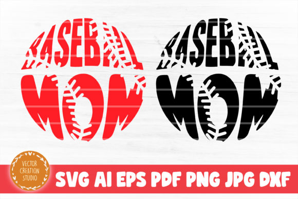 Baseball Mom Circle Svg Cut File Review