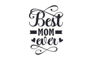 Best Mom Ever in Filled Text: A Designer Review
