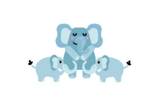 Review: Mom 2 Baby Elephants Embroidery Design